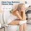 Bidet-Aufsatz für Toilette, Bidet-Aufsatz mit Doppeldüsen, nicht elektrisches Bidet mit hinterer & femininer Waschung, Bidet für Toilette