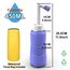 2 Stück Tragbarer Bidet -Portable Bidet - Travel Bidet - Peri Bottle - Hand-Bidet für Bidet, tragbar, mit Reisetasche, 450 ml Fassungsvermögen und abgewinkelter Düse