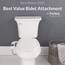 Bio Bidet, schmaler Rand, universelle Passform, nicht elektrisch, Bidet-WC-Aufsatz