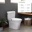 Brondell Swash Bidet-WC-Sitz, nicht elektrisch, 2 Temperaturen, passt auf runde Toiletten, Weiß, Doppeldüsen-System, einfache Installation