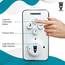 Throne Bidet-Toilettensitz-Aufsatz, ultradünn, nicht elektrisch, selbstreinigend, Doppeldüse, Wassersprüher mit verstellbarer Wasserdruckdüse, Winkelsteuerung und einfache Installation zu Hause