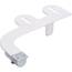 Brondell SS-250 SimpleSpa Thinline Essential Bidet-Aufsatz für WC-Sitze mit einstellbarem Wasserdruck, seitliche Armsteuerung, dünnes Profil, silberner Knopf (Doppeldüse)