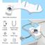 BUTT BUDDY - Bidet Toilet Seat Attachment & Fresh Water Sprayer (Easy to Install, Universal Fit, No Plumbing or Electricity Required | Self-Cleaning Nozzle, Adjustable Pressure Control, USA Stock)