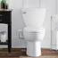 Brondell SS-250 SimpleSpa Thinline Essential Bidet-Aufsatz für WC-Sitze mit einstellbarem Wasserdruck, seitliche Armsteuerung, dünnes Profil, silberner Knopf (Doppeldüse)