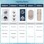 Hibbent Runde Bidet-WC-Sitze, nicht elektrisch, mit separatem, hygienisches Waschen für hintere und weibliche Reinigung – An/Aus, Metall-T-Adapter im Lieferumfang enthalten