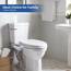 Hibbent Bidet-Aufsatz für Toilette mit selbstreinigender Doppeldüse, Heiß- und Kaltwasserspray, nicht elektrisch, mechanischer Toilettensitz, Bidet für hintere oder weibliche Waschung, desinfizierend
