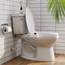 Squatty Potty SP Refresh-it Dual Stream Fresh Water Bidet Toilet Seat Attachment Non Electric, White, 17 x 4.5 x 9.8 inches