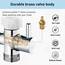 Bidet Sprayer Set, IDMAX Handheld Bidet Sprayer Kit Stainless Steel Bathroom Cloth Diaper Washer Portable Toilet Hand Shower Sprayer Muslim Shower for Personal Hygiene