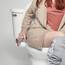 Bidet-Aufsatz, SNAN WC-Bidet, nicht elektrisch, selbstreinigend, Doppeldüse (Posterior/Feminine Wash), frisches kaltes Wasser, Sprühgerät, Bidet mit verstellbarem Wasserdruck Toilettensitzaufsatz