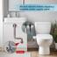 Hibbent Bidet-Aufsatz für Toilette mit selbstreinigender Doppeldüse, Heiß- und Kaltwasserspray, nicht elektrisch, mechanischer Toilettensitz, Bidet für hintere oder weibliche Waschung, desinfizierend