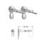 GROHE Solido, 3in1 Vorwandelement, Rohbau-Set für Wand-WC (1,13 m Bauhöhe, mit Bestätigungsplatte Skate Air, 2 WC-Haltebolzen, Schnellverstellung, inkl. Zu- & Ablaufgarnitur), chrom, 38722001
