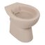 'aquaSu® Spülrandloses Stand-WC 083 | Tiefspüler mit waagerechtem Abgang | Tiefspül-WC ohne Spülrand | 39 x 36,5 x 47 cm | Bodenstehende Toilette | Sanitärkeramik in beige | 55108 3