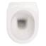 AquaSu Stand-WC +6 cm | Erhöhtes WC +6 cm | Bodenstehende Toilette | Erhöhtes WC | Für große Menschen und für Senioren | Geruchsarmer Tiefspüler | Abgang waagerecht | Weiß | Klo | 02583 6