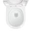 NEG Design Hänge-WC Uno11RK (48,5 cm) randlos & spritzfrei, verdeckte Montage mit Nano-Versiegelung inkl. abnehmbarem Soft-Close WC-Sitz