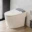 CASTA DIVA CD-W10V nicht elektrische, längliche Smart Bidet-Toilette, Kartenspülung 1000 g, ADA-Komforthöhe, integriertes Luftdruck-unterstütztes System für Power-Spülung, sanftes Öffnen und Schließen