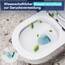 Hänge WC Spülrandlos WC Set aus Keramik-Hängetoilette mit Softclose WC-Sitz-Wand WC mit Lotus Effekt Nano Beschichtung-Hänge WC Spülrandlos-Kloschüssel für Bäder