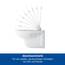 Duravit WC-Sitz D-Code mit Absenkautomatik - Toilettensitz aus Duroplast, D-Form, Soft-Close, Kunststoff-Scharniere, Weiß Hochglanz, Passend für Duravit D-Code Serie