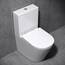 Mai & Mai Stand-WC Aachen179T aus Keramik spülrandloses-WC Weiß bodenstehende-Toilette inkl.Spülkasten