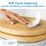 LOBENSWERK Toilettendeckel Bambus [Einfache Montage] mit Soft-Touch Beschichtung | antibakteriell & UV-beständig | Quick-Release-Funktion | Klodeckel Holz, Klobrille, WC Sitz