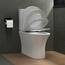 Mai & Mai Stand-WC Aachen304T aus Keramik spülrandloses-WC Weiß bodenstehende-Toilette inkl.Spülkasten