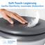 LOBENSWERK Toilettendeckel mit Absenkautomatik Holz [Einfache Montage] mit Soft-Touch-Legierung | antibakteriell | Quick-Release-Funktion | Klobrille mit Holzkern, Klodeckel, WC Sitz Grau Matt