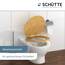SCHÜTTE WC-Sitz BAMBOO mit Absenkautomatik aus Bambus, nachhaltiger Toilettendeckel mit 175kg Belastbarkeit, Toilettensitz mit Brille, Klodeckel für WC, Holz Klobrille