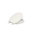 Kohler Brevia WC-Grip-Tight Stoßstangen, leiser Sitz, Quick-Attach-Hardware, Biscuit, Toilettensitz