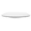 Calmwaters® Flacher WC-Sitz mit Absenkautomatik, Slim, antibakterieller Duroplast Toilettensitz, Edelstahl-Scharniere, Abnehmbar, extraflacher WC-Deckel, Standard O-Form, 26LP3163