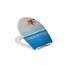Calmwaters® WC Sitz Motiv Seestern einfache Montage, Toilettendeckel bis 250 kg, Made in EU, antibakterieller Duroplast, Absenkautomatik, 2 Montage Optionen, abnehmbar, Klobrille, oval