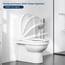 WOLTU Toilettendeckel WC Deckel Sitz Absenkautomatik, Kunststoff, Fast Fix/Schnellbefestigung, Softclose Scharnier D-Form