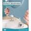 Calmwaters® Premium WC Sitz einfache Montage, Toilettendeckel bis 250 kg, Made in EU, antibakterieller Duroplast, Absenkautomatik, 2 Montage Optionen, abnehmbar, Klobrille, oval, Bermuda-Blau