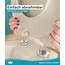 Calmwaters® Premium WC Sitz einfache Montage, Toilettendeckel bis 250 kg, Made in EU, antibakterieller Duroplast, doppelte Absenkautomatik, 2 Montage Optionen, abnehmbar, Klobrille, oval, Pergamon