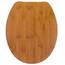 Wirquin 20719732 WC Deckel, Casual Line Bamboo Bambus, Natur