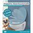 Calmwaters® Premium WC Sitz einfache Montage, Toilettendeckel bis 250 kg, Made in EU, antibakterieller Duroplast, Absenkautomatik, 2 Montage Optionen, abnehmbar, Klobrille, oval, Bermuda-Blau
