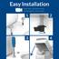 Bemis WC-Sitz 730SLEC 000, weiß, rund