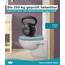 Calmwaters® Premium WC Sitz einfache Montage, Toilettendeckel bis 250 kg, Made in EU, antibakterieller Duroplast, Absenkautomatik, 2 Montage Optionen, abnehmbar, Klobrille, oval, Bermuda-Blau