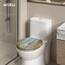 WOLTU Premium WC-Sitz Toilettensitz mit Absenkautomatik, MDF Holzkern, Softclose Scharnier, Desgin Décor Oval