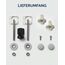 ADOB Toilettensitzerhöhung 5cm - WC Sitz Erhöhung 5 cm mit Absenkautomatik bis 250 kg belastbar aus Duroplast - WC Sitzerhöhung, Toilettenaufsatz für Senioren, WC Erhöhung