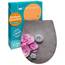 Calmwaters® WC Sitz Motiv Wellness Orchidee einfache Montage, Toilettendeckel bis 250 kg, Made in EU, antibakterieller Duroplast, Absenkautomatik, 2 Montage Optionen, abnehmbar, Klobrille, oval