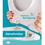 Calmwaters® Nachhaltiger Toilettendeckel, Made in EU, WC-Sitz mit Absenkautomatik, 100% recycelter Kunststoff, abnehmbar, Top-Fix, Rezyklat in Weiß