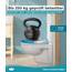 Calmwaters® WC Sitz Motiv Meeresglanz einfache Montage, Toilettendeckel bis 250 kg, Made in EU, antibakterieller Duroplast, Absenkautomatik, 2 Montage Optionen, abnehmbar, Klobrille, oval