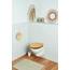 Wirquin 20719732 WC Deckel, Casual Line Bamboo Bambus, Natur