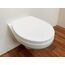 ADOB WC Familien Sitz Kinder - Klobrille mit Kindersitz (Hochwertiges Duroplast) - Toilettendeckel mit Kindersitz - Mit Absenkautomatik - Kinderleichte Montage - Abnehmbar - Familien WC Deckel