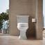 Hyten Toilettensitz, erhöht, leise, runde Vorderseite, Weiß