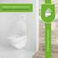 LUVETT® C770 Toilettendeckel mit Absenkautomatik Oval Weiß - SoftClose Klodeckel Abnehmbar - Klobrille aus Antibakteriellem Duroplast - WC Sitz 3in1 Befestigung Inkl. - Toilettensitz Made in EU
