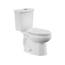 American Standard Toilettensitz, langanhaltend, geschlossen, vorne geschlossen, Weiß 5503A00B.020