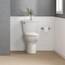 American Standard Toilettensitz, langanhaltend, geschlossen, vorne geschlossen, Weiß 5503A00B.020