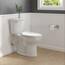 American Standard Toilettensitz, langanhaltend, geschlossen, vorne geschlossen, Weiß 5503A00B.020