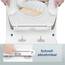 WOLTU Toilettendeckel mit Absenkautomatik Klodeckel WC Sitz Softclose Klobrille mit Quick Release Funktion Duroplast Oval einfache Montage