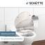 SCHÜTTE WC-Sitz LIGHTWOOD mit Absenkautomatik aus Holz, hochwertiger Toilettendeckel mit 175kg Belastbarkeit, Toilettensitz mit Brille, Klodeckel für WC, MDF Holzkern Klobrille mit Motiv